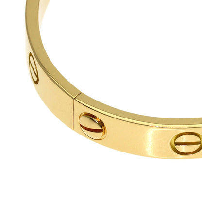 CARTIER LOVE Bracelets Classic #16 (Driver not included) Bracelet K18 Yellow Gold Ladies [Used]