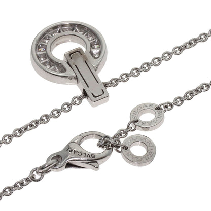 BVLGARI BVLGARI BVLGARI Diamond Necklace K18 White Gold Ladies [Used]