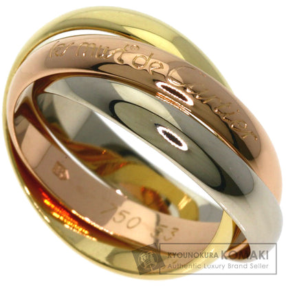 CARTIER Trinity #53 Ring K18 Yellow Gold K18 White GoldLadies [Used]