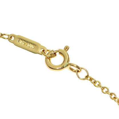 TIFFANY&Co. T TWO Single Chain Bracelet K18 Yellow Gold Ladies [Used]