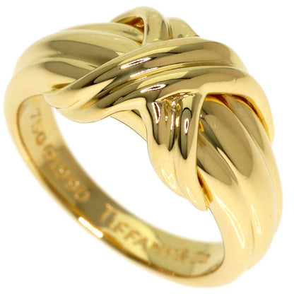 TIFFANY&Co. Signature Ring K18 Yellow Gold Ladies [Used]