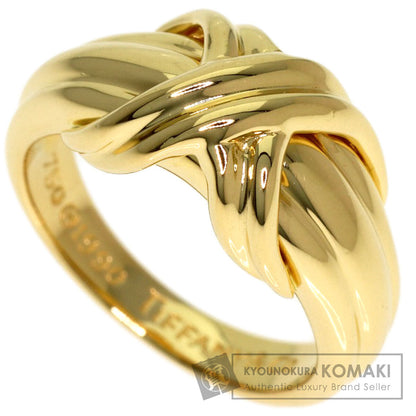 TIFFANY&Co. Signature Ring K18 Yellow Gold Ladies [Used]