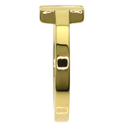 TIFFANY&Co. T square Ring K18 Yellow Gold Ladies [Used]