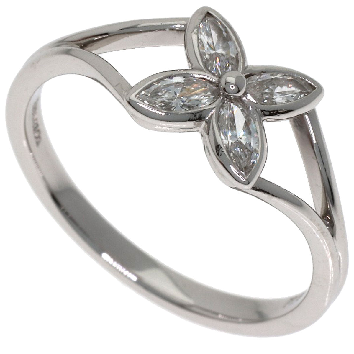 TIFFANY&Co. Victoria Diamond Ring Platinum PT950 Ladies [Used]
