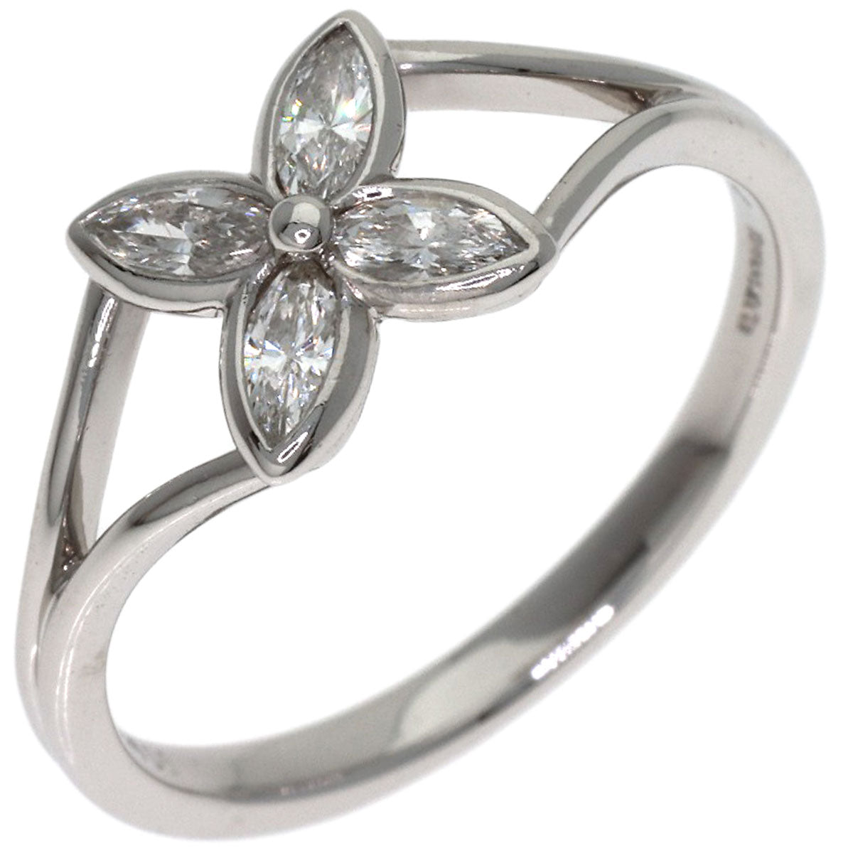 TIFFANY&Co. Victoria Diamond Ring Platinum PT950 Ladies [Used]