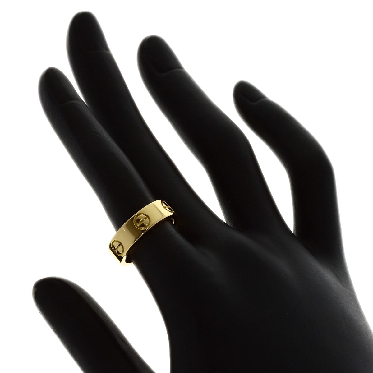 CARTIER love ring #50 Ring K18 Yellow Gold Ladies [Used]