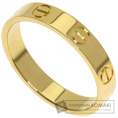 CARTIER Mini love ring #53 Ring K18 Yellow Gold Ladies [Used]
