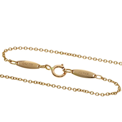 TIFFANY&Co. By The Yard Diamond Necklace K18 Pink Gold Ladies [Used]