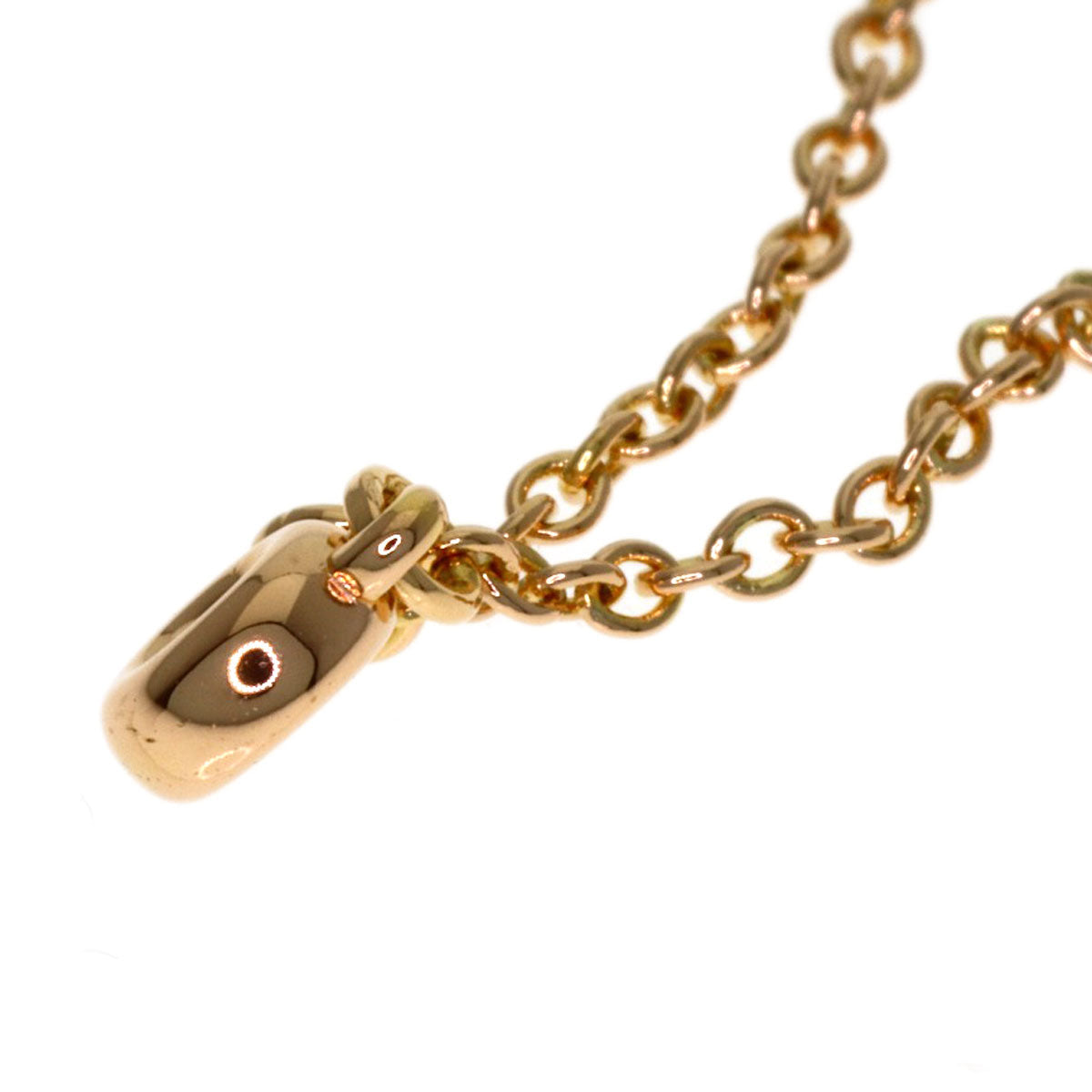 TIFFANY&Co. By The Yard Diamond Necklace K18 Pink Gold Ladies [Used]