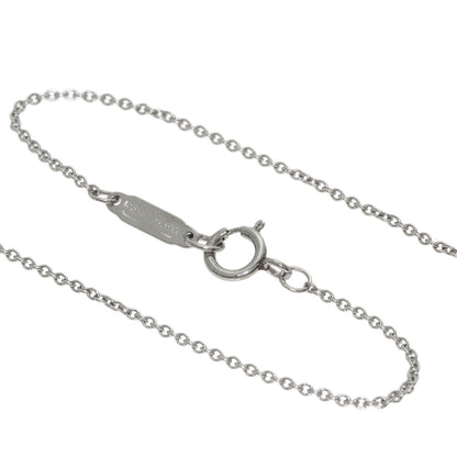 TIFFANY&Co. Sentimental Heart Diamond Necklace Platinum PT950 Ladies [Used]