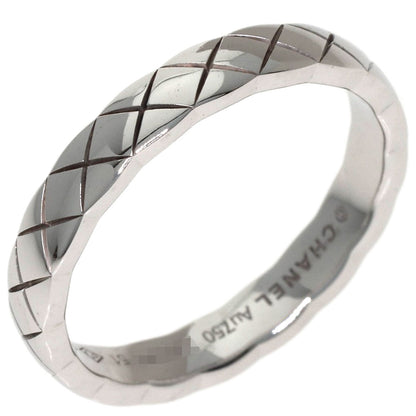 CHANEL Coco Crush Small #51 Ring K18 White Gold Ladies [Used]
