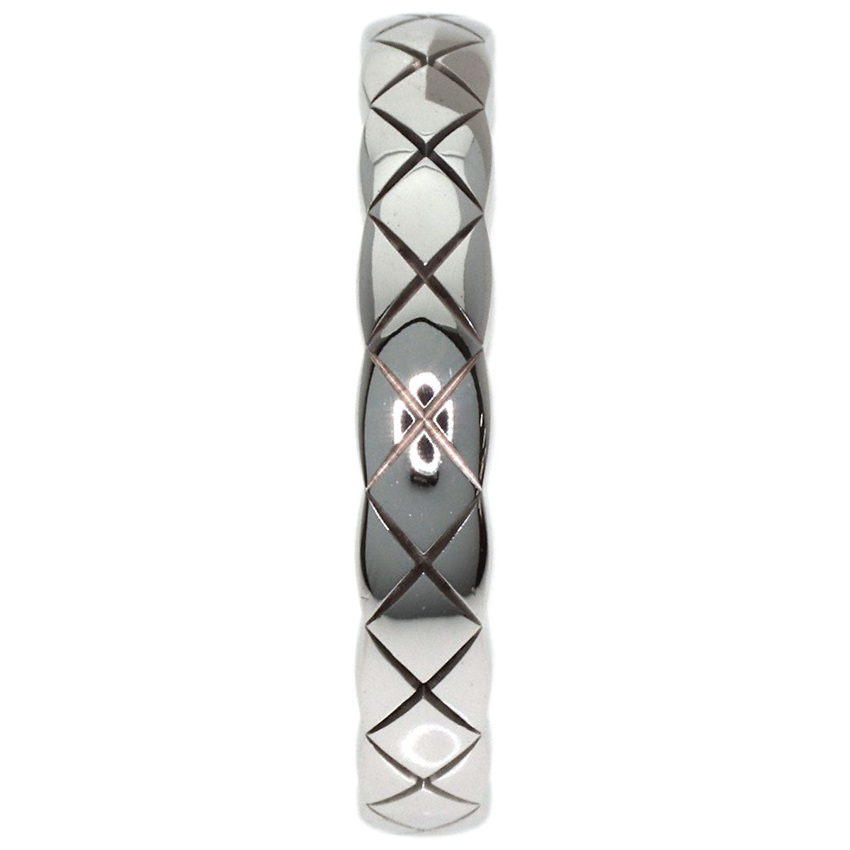 CHANEL Coco Crush Small #51 Ring K18 White Gold Ladies [Used]