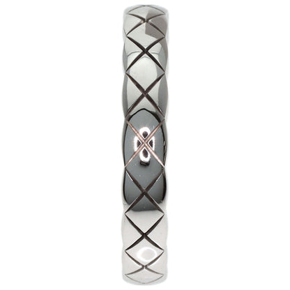 CHANEL Coco Crush Small #51 Ring K18 White Gold Ladies [Used]
