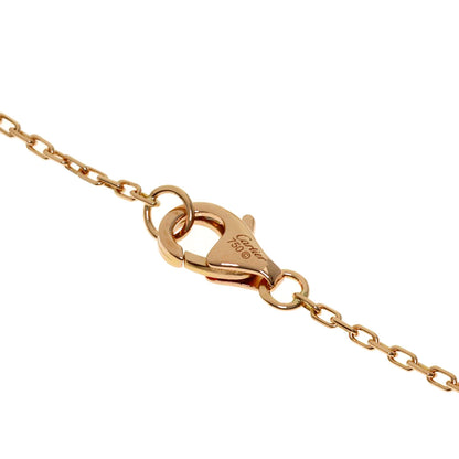 CARTIER Double C Diamond Bracelet K18 Pink Gold Ladies [Used]