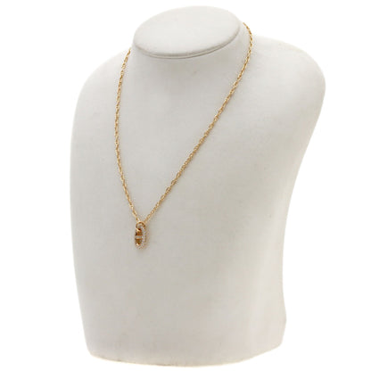 HERMES Shane Dunkle Farandole PM Diamond Necklace K18 Pink Gold Ladies [Used]