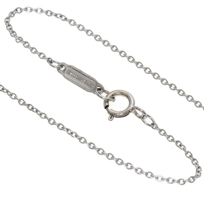 TIFFANY&Co. Metro Heart Diamond Necklace K18 White Gold Ladies [Used]