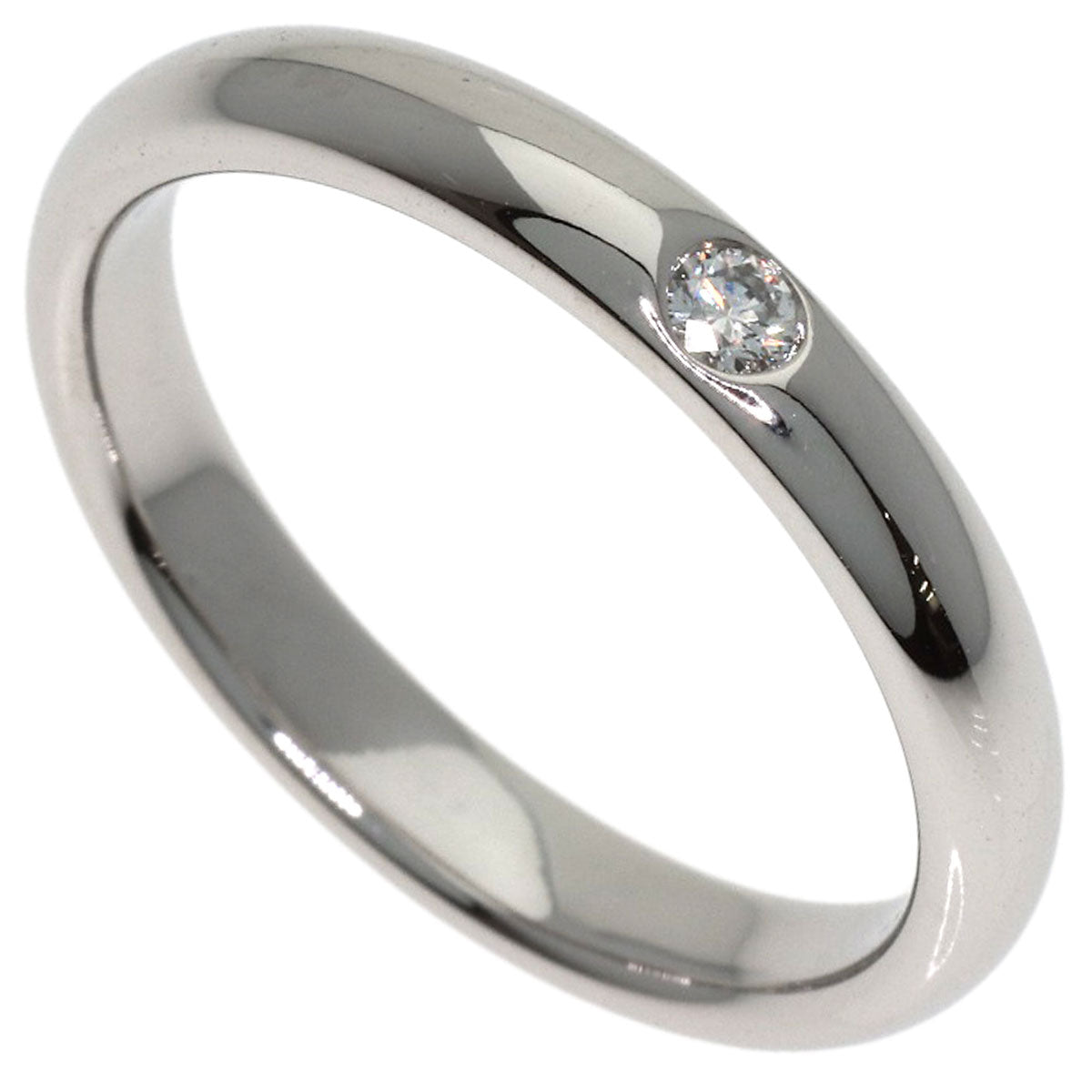 HARRY WINSTON Marriage 1P Diamond Ring Platinum PT950 Ladies [Used]