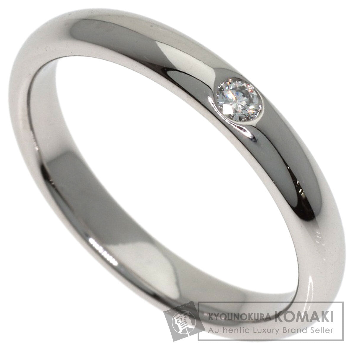 HARRY WINSTON Marriage 1P Diamond Ring Platinum PT950 Ladies [Used]