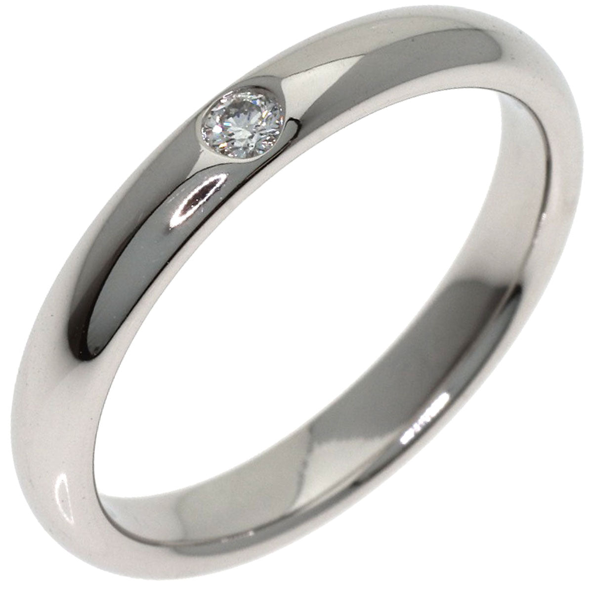 HARRY WINSTON Marriage 1P Diamond Ring Platinum PT950 Ladies [Used]