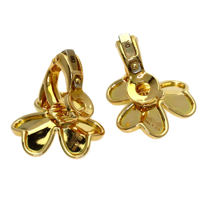 Van Cleef & Arpels Frivole Small Diamond Earring K18 Yellow Gold Ladies [Used]