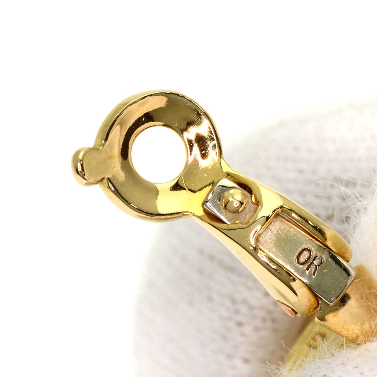 Van Cleef & Arpels Frivole Small Diamond Earring K18 Yellow Gold Ladies [Used]
