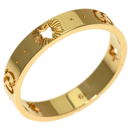 GUCCI Icon Star #19 Ring K18 Yellow Gold Ladies [Used]