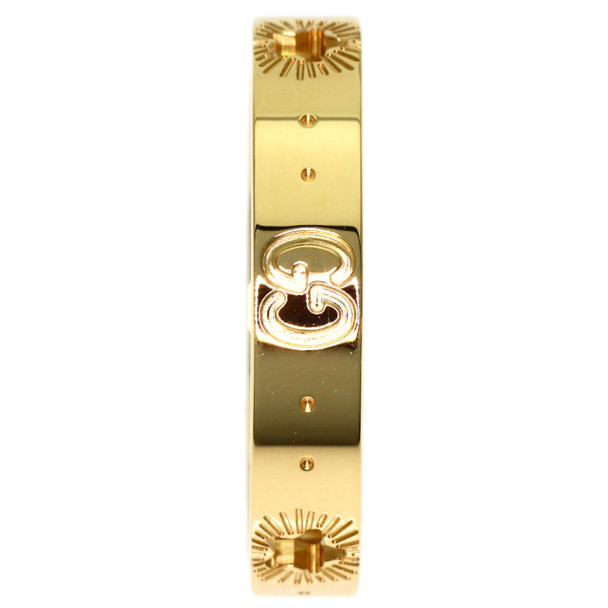 GUCCI Icon Star #19 Ring K18 Yellow Gold Ladies [Used]