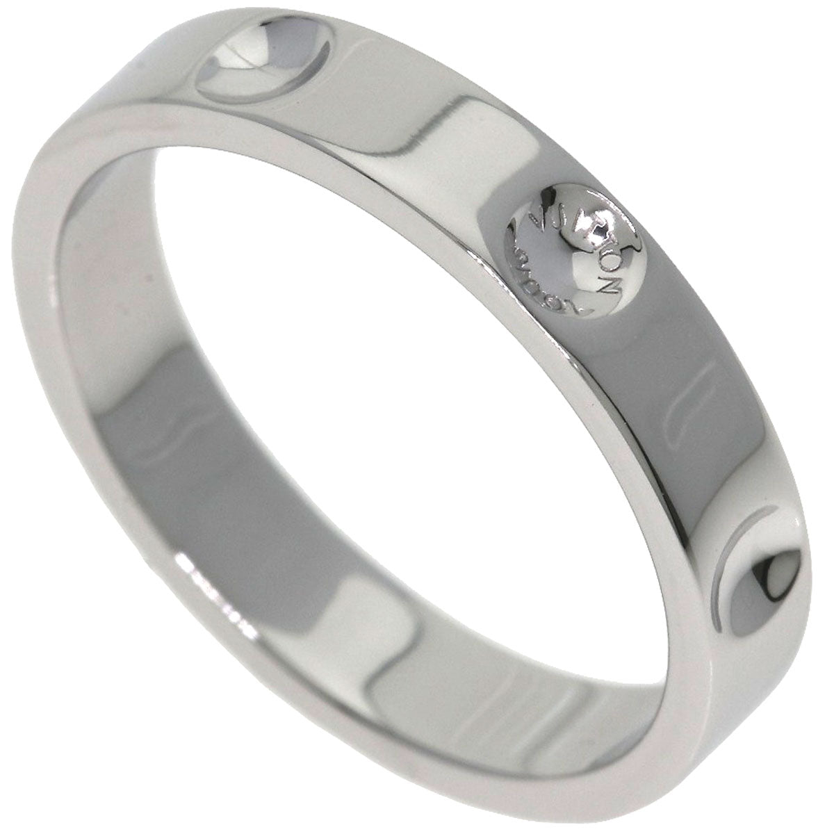 LOUIS VUITTON Petite Bague Empreinte #52 Ring Platinum PT950 Ladies [Used]