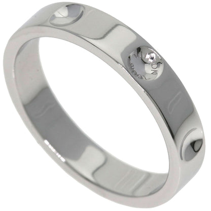 LOUIS VUITTON Petite Bague Empreinte #52 Ring Platinum PT950 Ladies [Used]