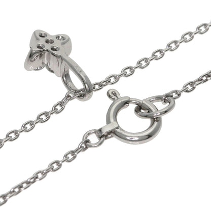 Dior Flower Diamond Necklace Platinum PT900 PT850Ladies [Used]