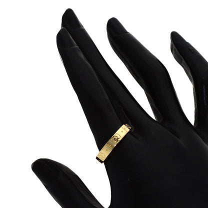 GUCCI Icon ring # 19 Ring K18 Yellow Gold Ladies [Used]