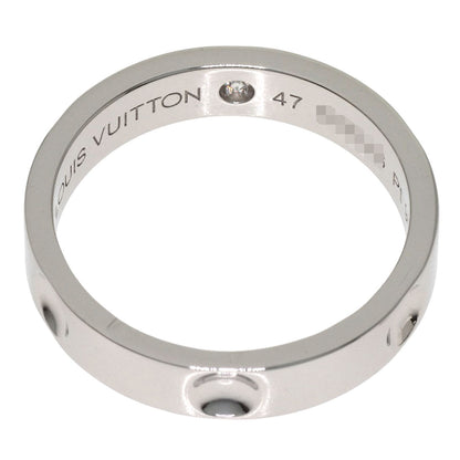 LOUIS VUITTON Alliance Empreinte 1PDiamond #47 Ring Platinum PT950 Ladies [Used]