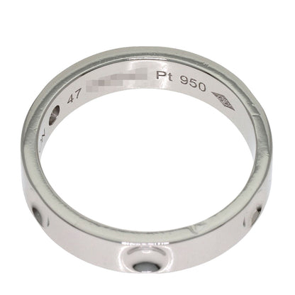 LOUIS VUITTON Alliance Empreinte 1PDiamond #47 Ring Platinum PT950 Ladies [Used]