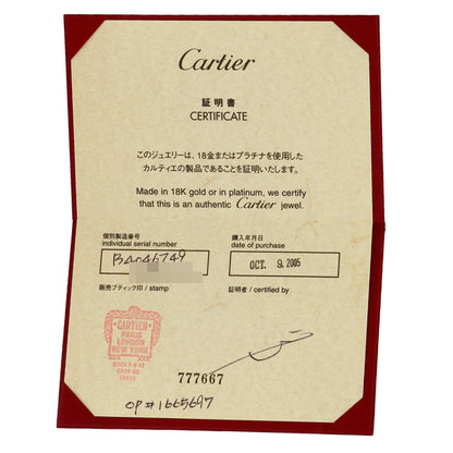 CARTIER love ring 1P Diamond #49 Ring Platinum PT950 Ladies [Used]