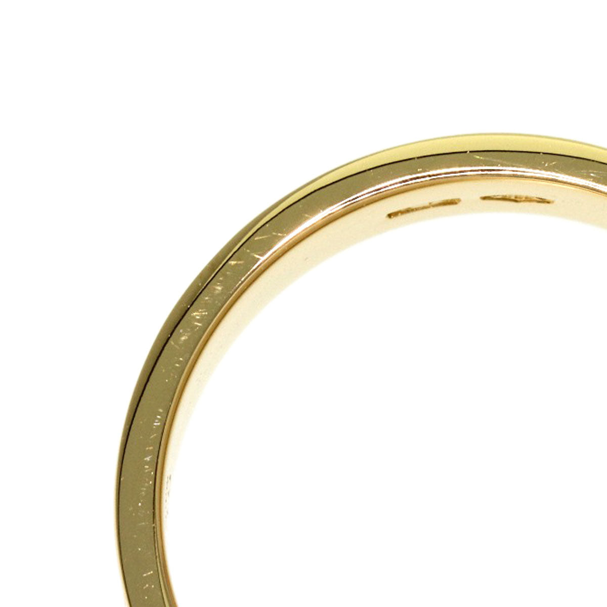 GUCCI Icon ring # 8 Ring K18 Yellow Gold Ladies [Used]