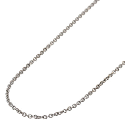 BVLGARI Chain 16.1" Necklace K18 White Gold Ladies [Used]