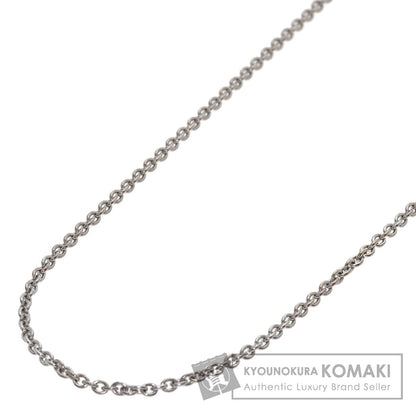 BVLGARI Chain 16.1" Necklace K18 White Gold Ladies [Used]