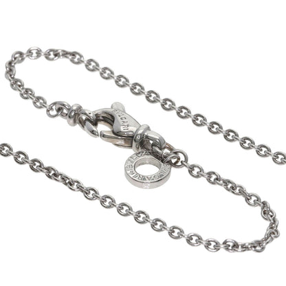 BVLGARI Chain 16.1" Necklace K18 White Gold Ladies [Used]