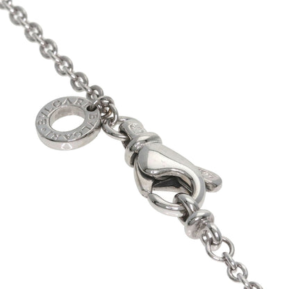 BVLGARI Chain 16.1" Necklace K18 White Gold Ladies [Used]
