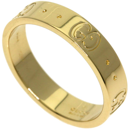 GUCCI Icon # 10 Ring K18 Yellow Gold Ladies [Used]