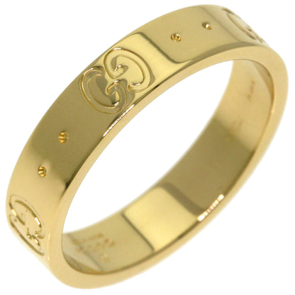 GUCCI Icon # 10 Ring K18 Yellow Gold Ladies [Used]