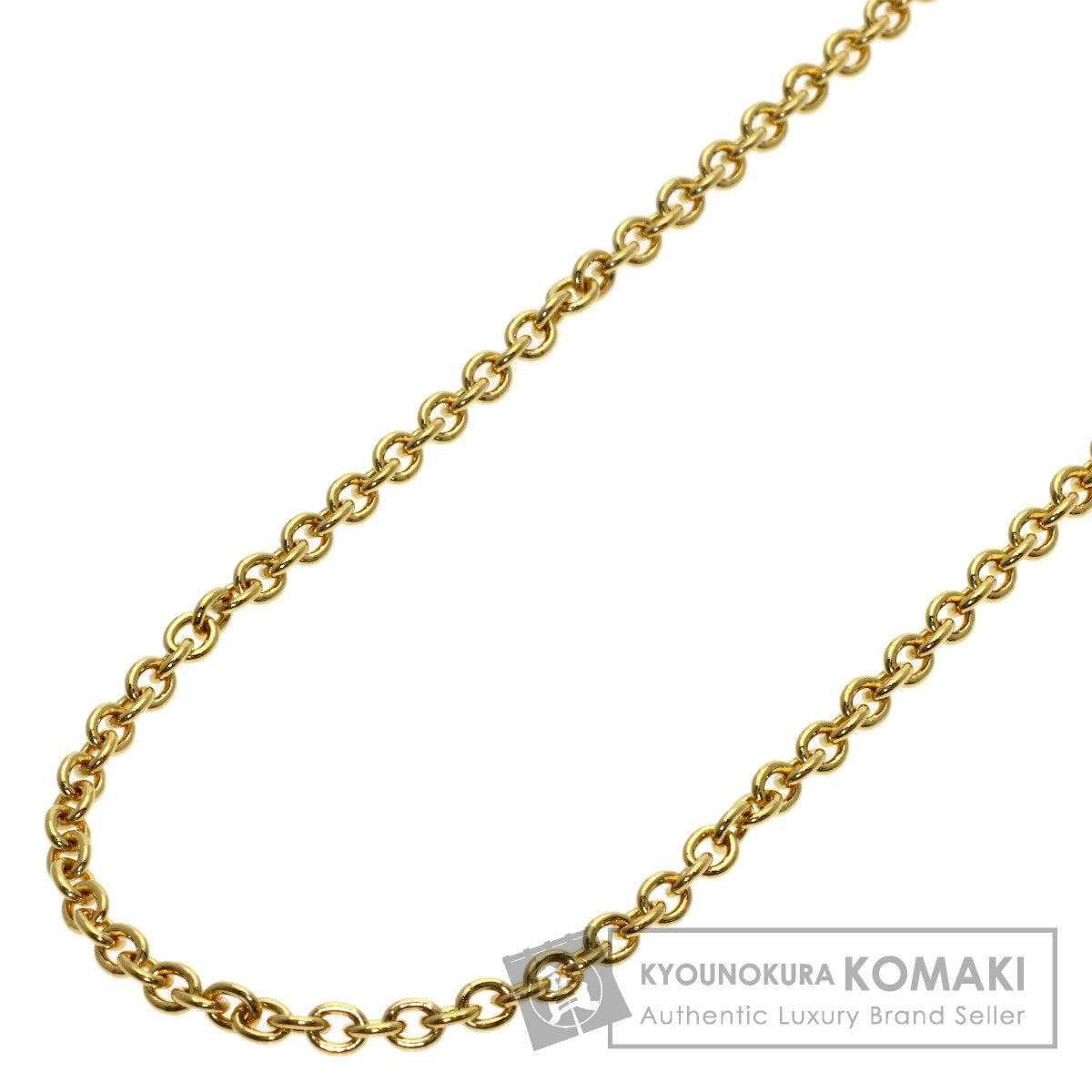 BVLGARI Chain 17.7" Necklace K18 Yellow Gold Ladies [Used]