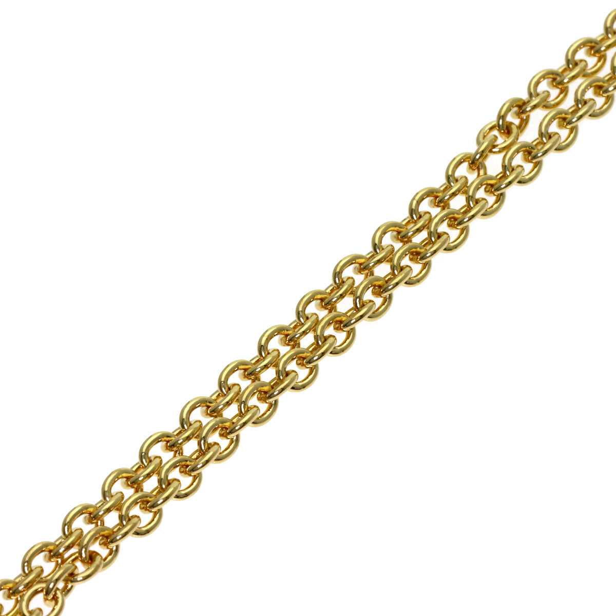 BVLGARI Chain 17.7" Necklace K18 Yellow Gold Ladies [Used]