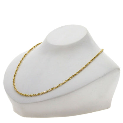 BVLGARI Chain 17.7" Necklace K18 Yellow Gold Ladies [Used]