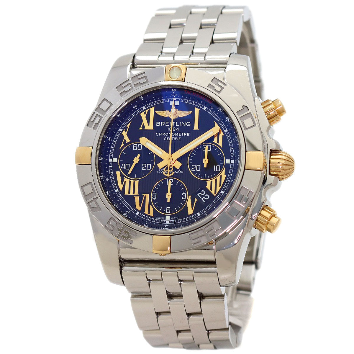 BREITLING Bicolor Chronomat Watches IB0110 Stainless Steel/Stainless Steel mens