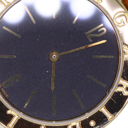 BVLGARI BVLGARI BVLGARI Watches BB30GL K18 Yellow Gold/Leather mens