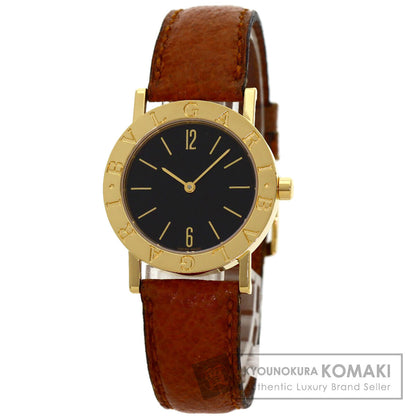 BVLGARI BVLGARI BVLGARI Watches BB30GL K18 Yellow Gold/Leather mens