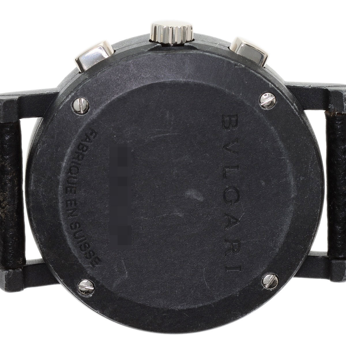 BVLGARI BVLGARI BVLGARI Carbon Gold CAPRI Watches BB38CLCH carbon/Leather mens