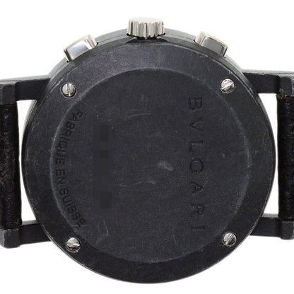 BVLGARI BVLGARI BVLGARI Carbon Gold CAPRI Watches BB38CLCH carbon/Leather mens