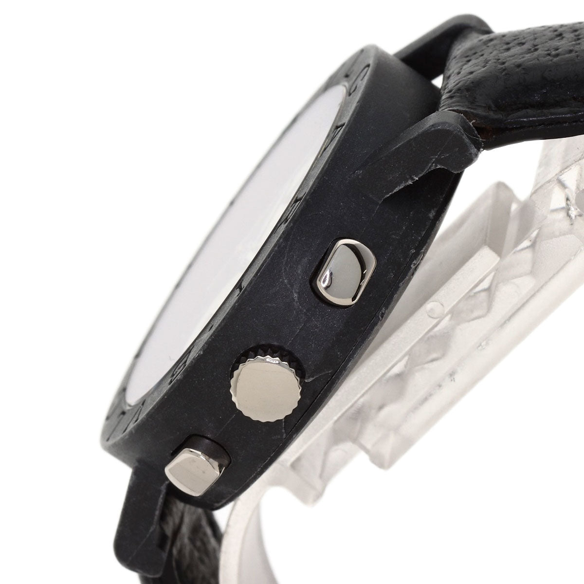 BVLGARI BVLGARI BVLGARI Carbon Gold CAPRI Watches BB38CLCH carbon/Leather mens